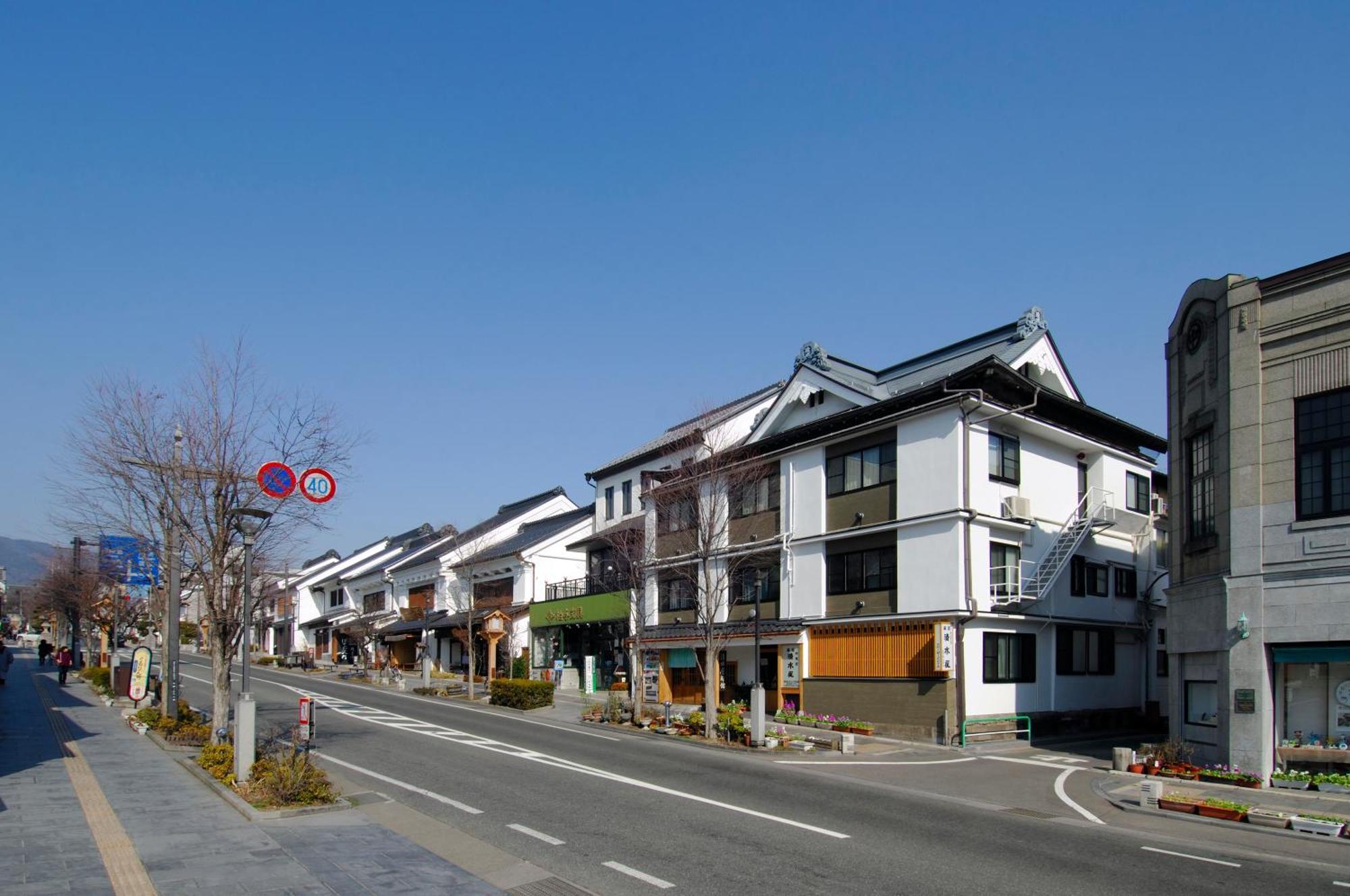 Chuokan Shimizuya Ryokan Nagano Bagian luar foto